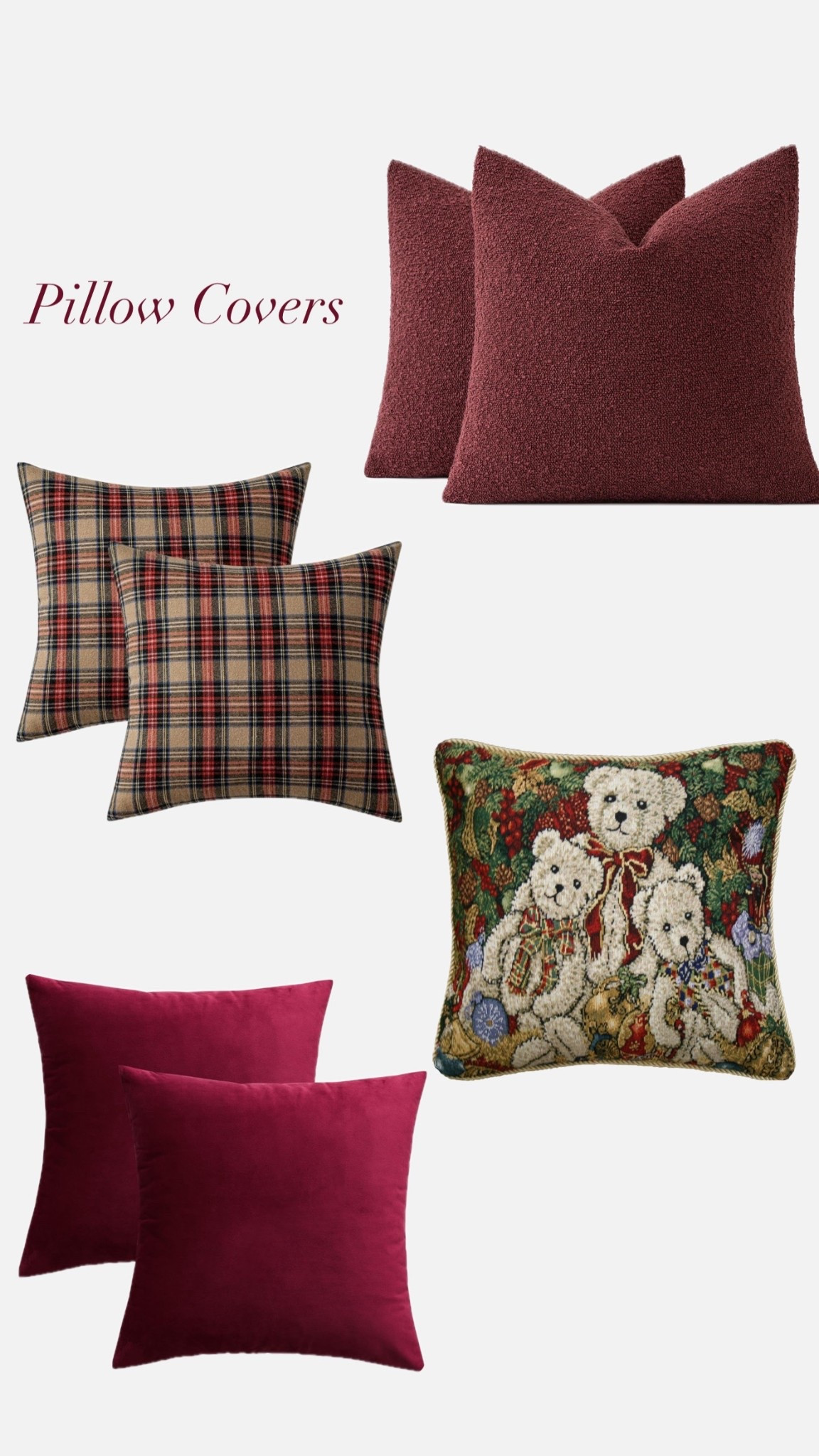 Christmas Pillow Cover

#LTKHoliday #LTKSeasonal #LTKHome