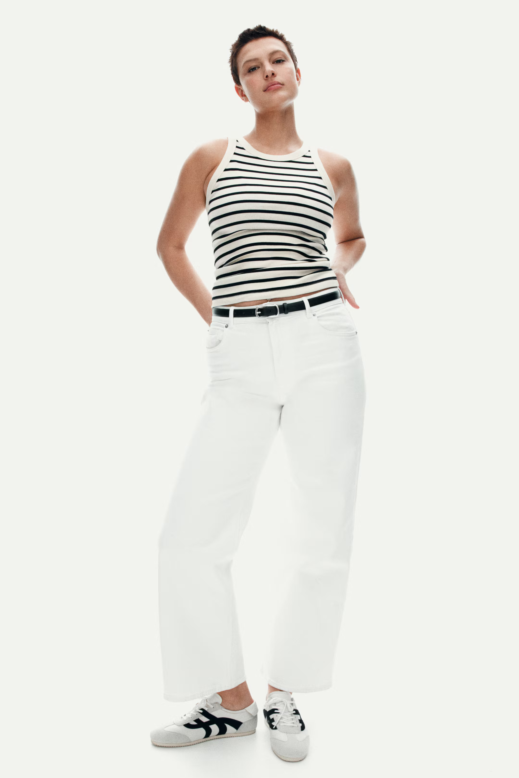 Ribbed vest top | H&M (UK, MY, IN, SG, PH, TW, HK)