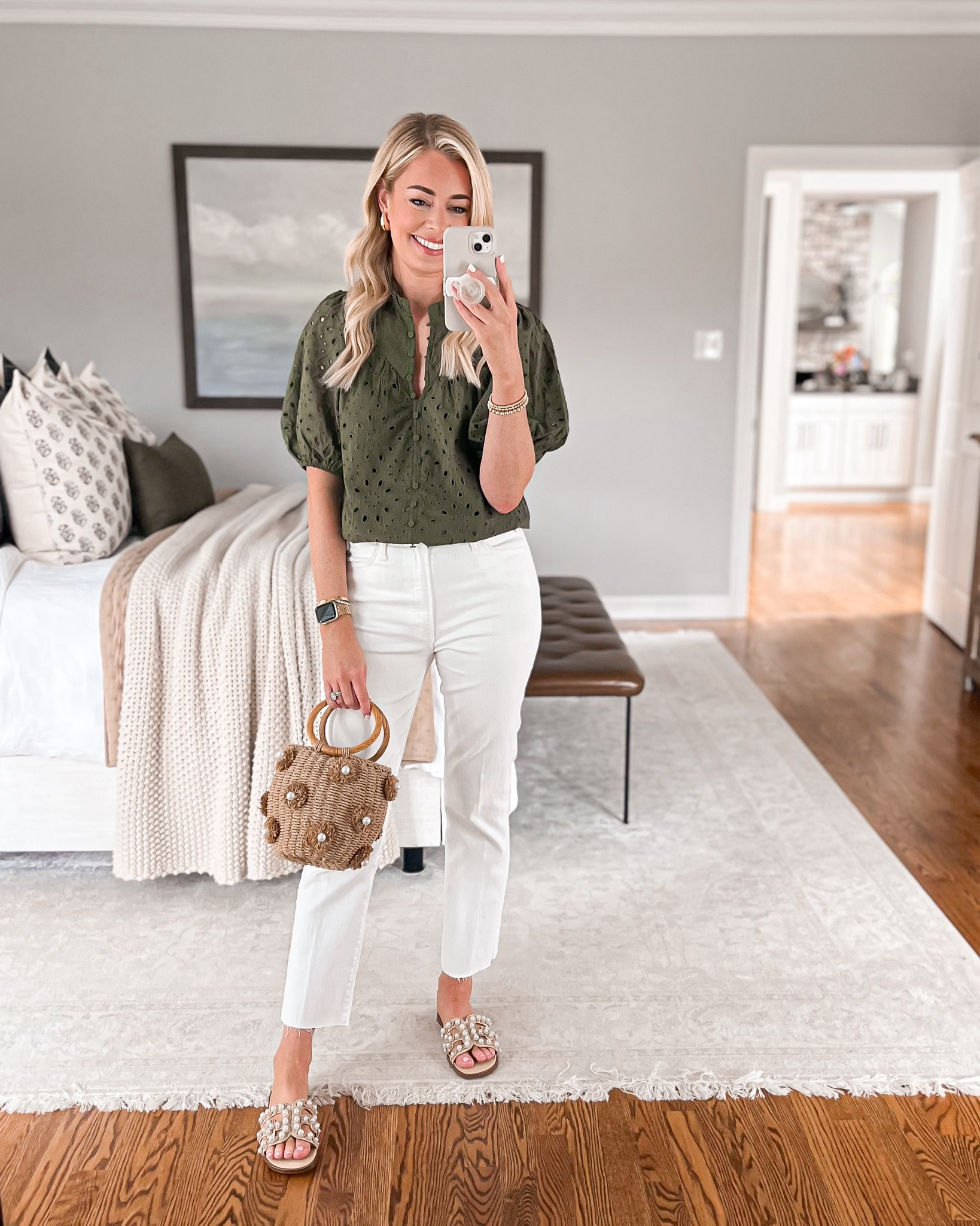 Amazon Spring Outfit // wearing a small in top & 27 in jeans (both fit true to size). I linked a similar pair of jeans at a more affordable price point (I have these & they fit true to size)

Casual outfit, spring outfit, white jeans, jeans, Amazon top, eyelet top, sandals, Mother’s Day outfit, graduation outfit

#LTKstyletip #LTKfindsunder50 

#LTKSeasonal