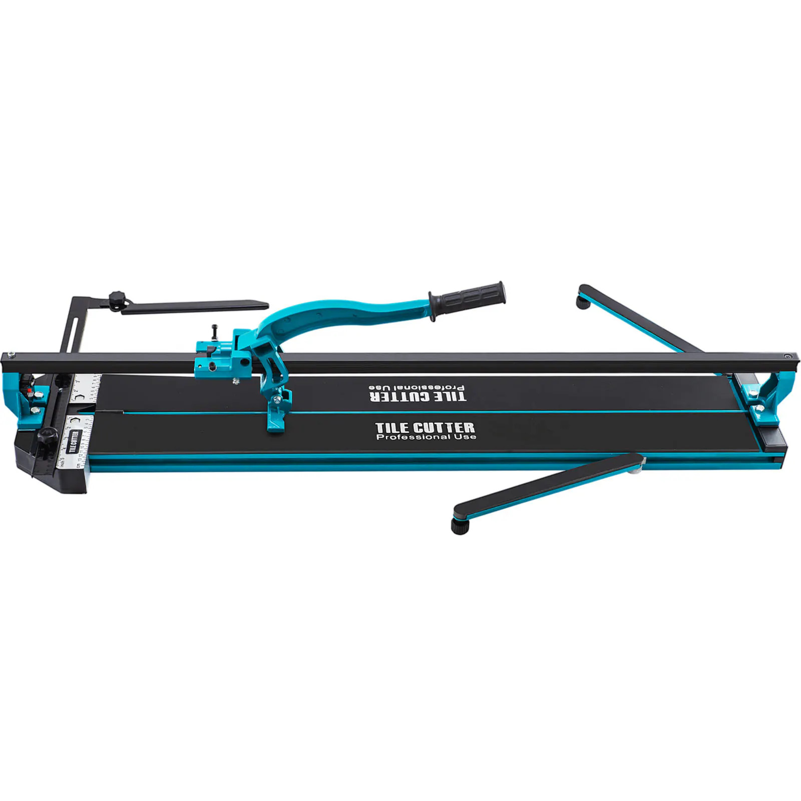 VEVOR Tile Cutter 48 Inch Manual Tile Cutter Tile Cutter Tools with Single Rail and Double Brackets 3/5 in Cap with Precise Laser Guide Snap Tile | Lowe's
