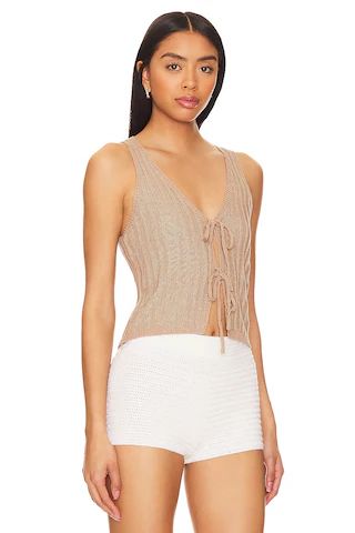 Anaya Tie Front Top
                    
                    MORE TO COME | Revolve Clothing (Global)