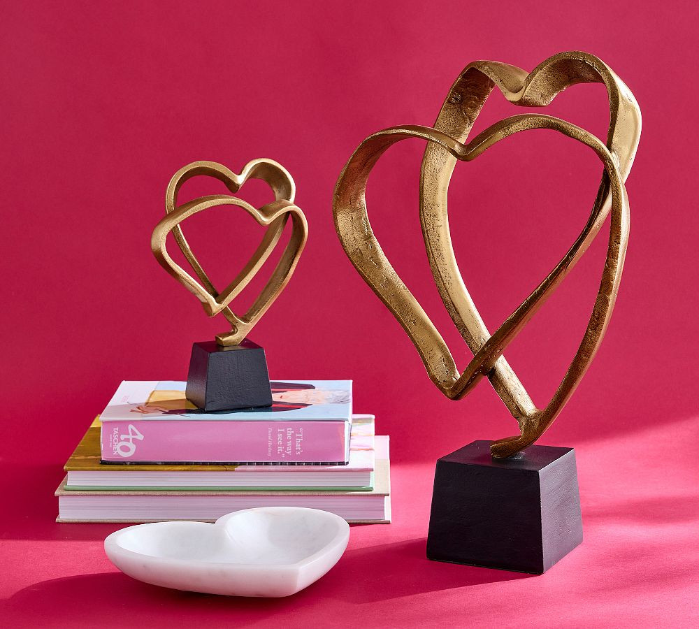 Handcrafted Brass Hearts | Pottery Barn (US)
