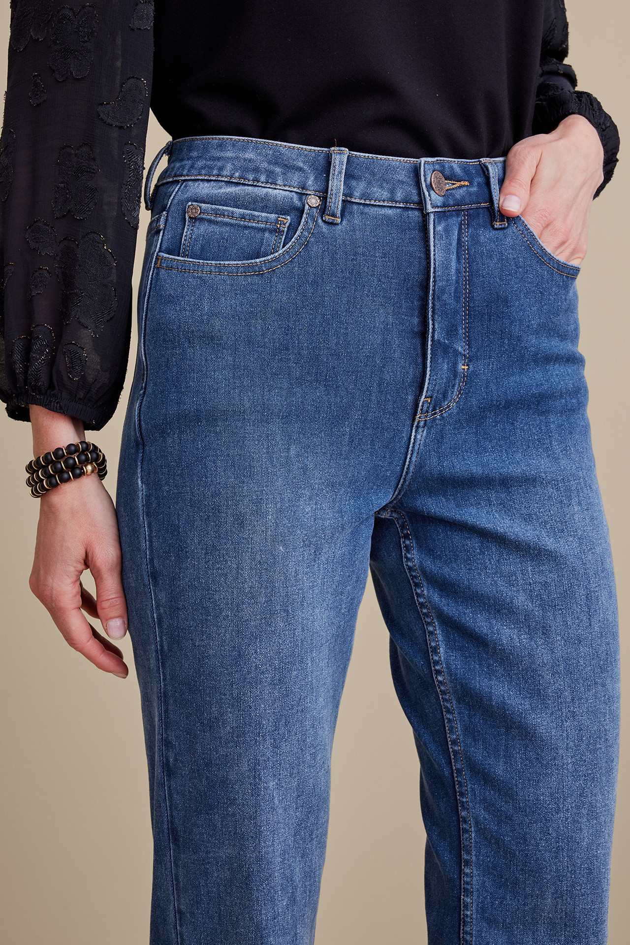 Ultimate Denim Straight Leg Jeans | Soft Surroundings