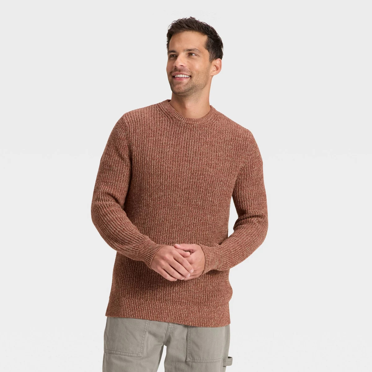 Men's Marled Crewneck Sweater - Goodfellow & Co™ | Target