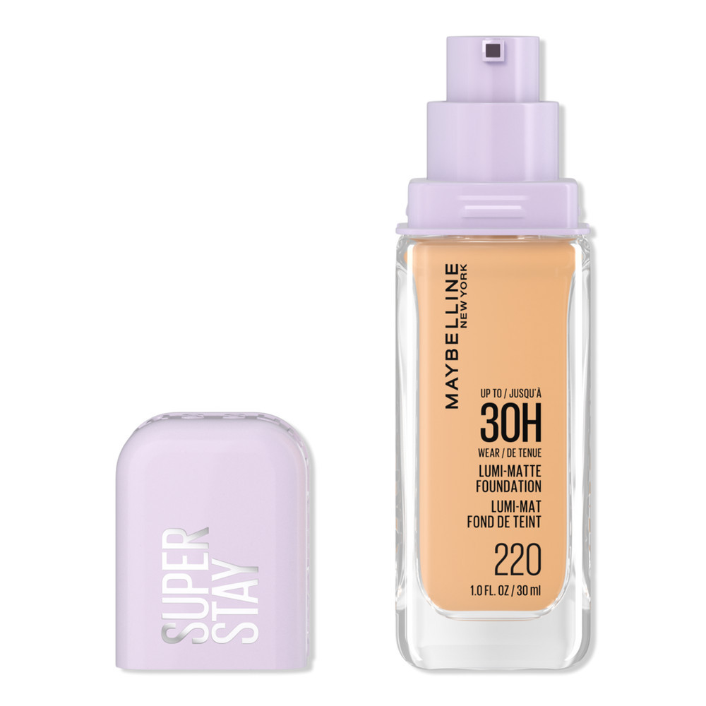 Maybelline Super Stay Up to 30HR Wear Lumi-Matte Longwear Foundation - 220 | Ulta