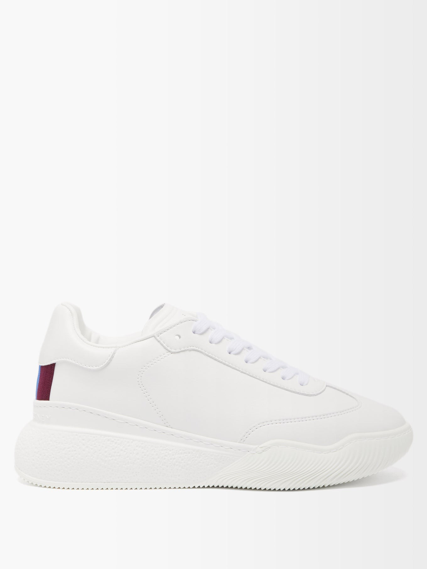 Loop faux-leather flatform trainers | Stella McCartney | Matches (APAC)