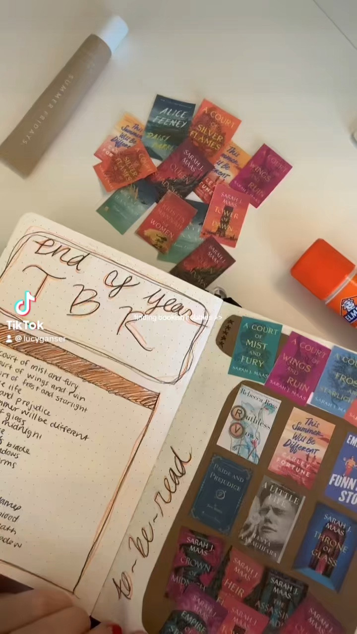 Reading journal supplies! 📖✏️📚