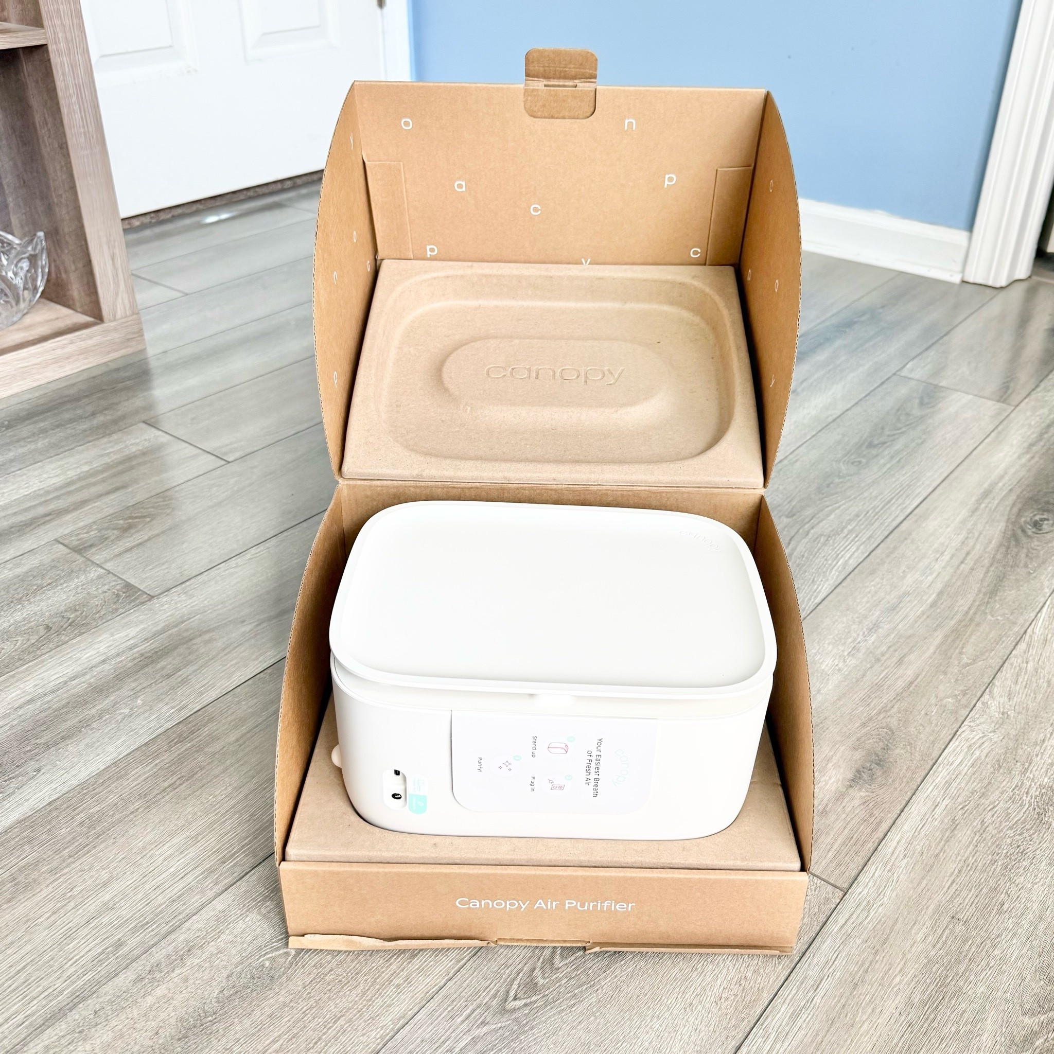 If you’re someone who has been affected by the Canadians wildfires you’re definitely going to want to get  @get.canopy beside air purifier to help filter out the toxins. I love mine & can’t recommend it enough! 

Bedside Air Purifier 
$199.00
- HEPA Grade 
- Quiet Operation
- Sleep Safe Auto Mode
- App Free  
- Banish Odors 
- Trap Allergens 
- Filter Pollutants 
- Breathe Easy

Black Friday in July is here!
25% off sitewide on orders $75+ with code: JULYBF

#LTKSaleAlert #LTKHome