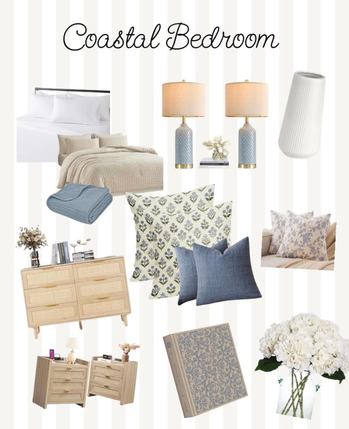 shop my coastal bedroom collection!! 

#LTKHome