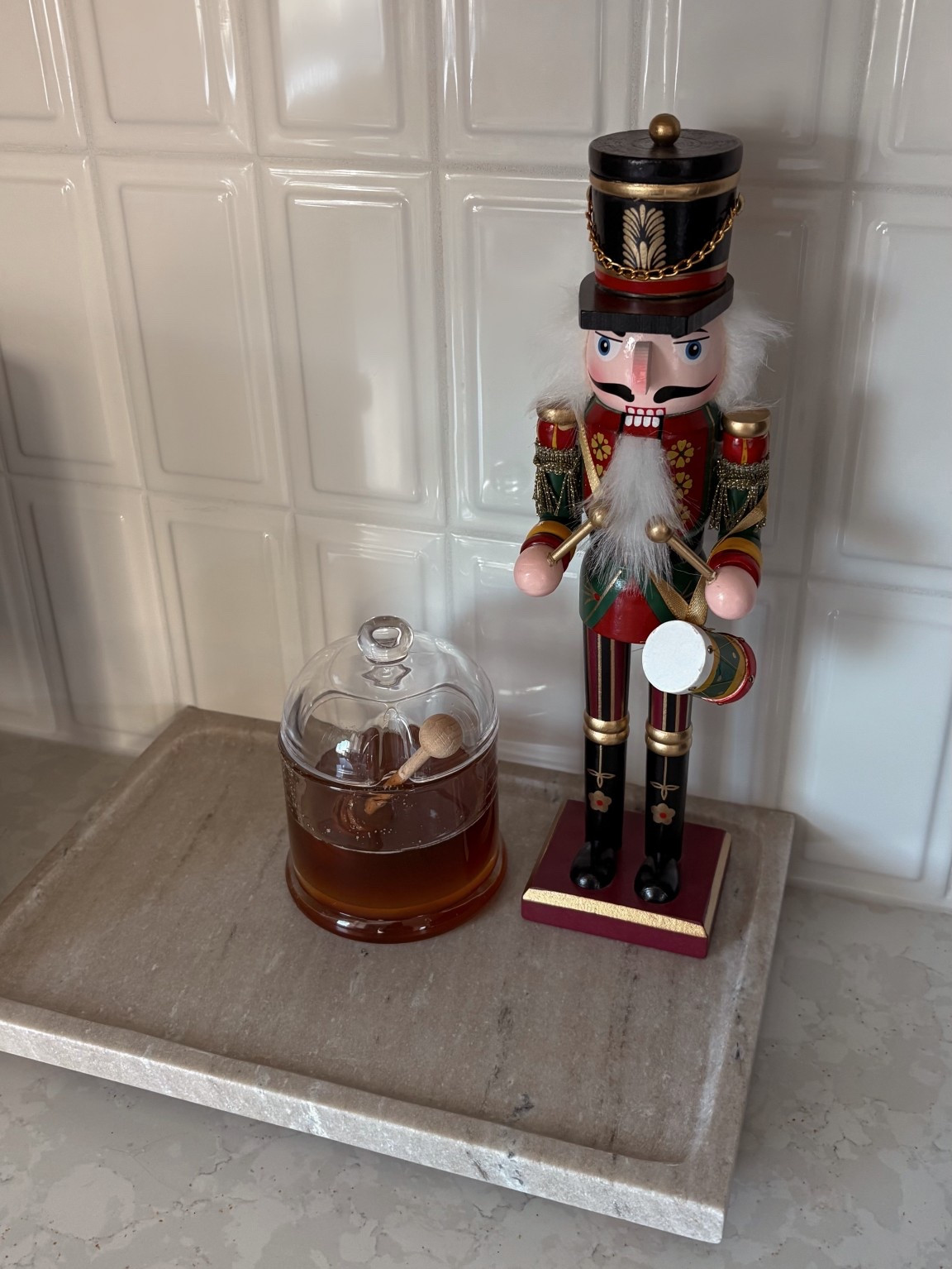 I love adding nutcrackers around the house for some extra Christmas decor! #nutcrackers #christmashomedecor #christmaskitchendecor 

#LTKHome #LTKHoliday #LTKFindsUnder50