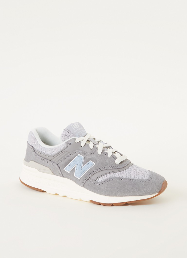 New Balance 997 sneaker met suède details • Grijs • de Bijenkorf | De Bijenkorf (NL)