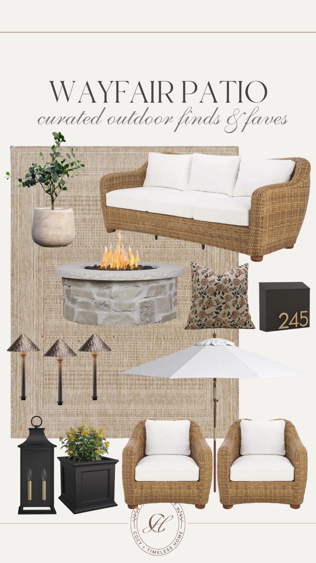 Wayfair patio favorites! Everything from furniture to planters, textiles, lighting and more. 

#LTKHome #LTKSeasonal #LTKSaleAlert