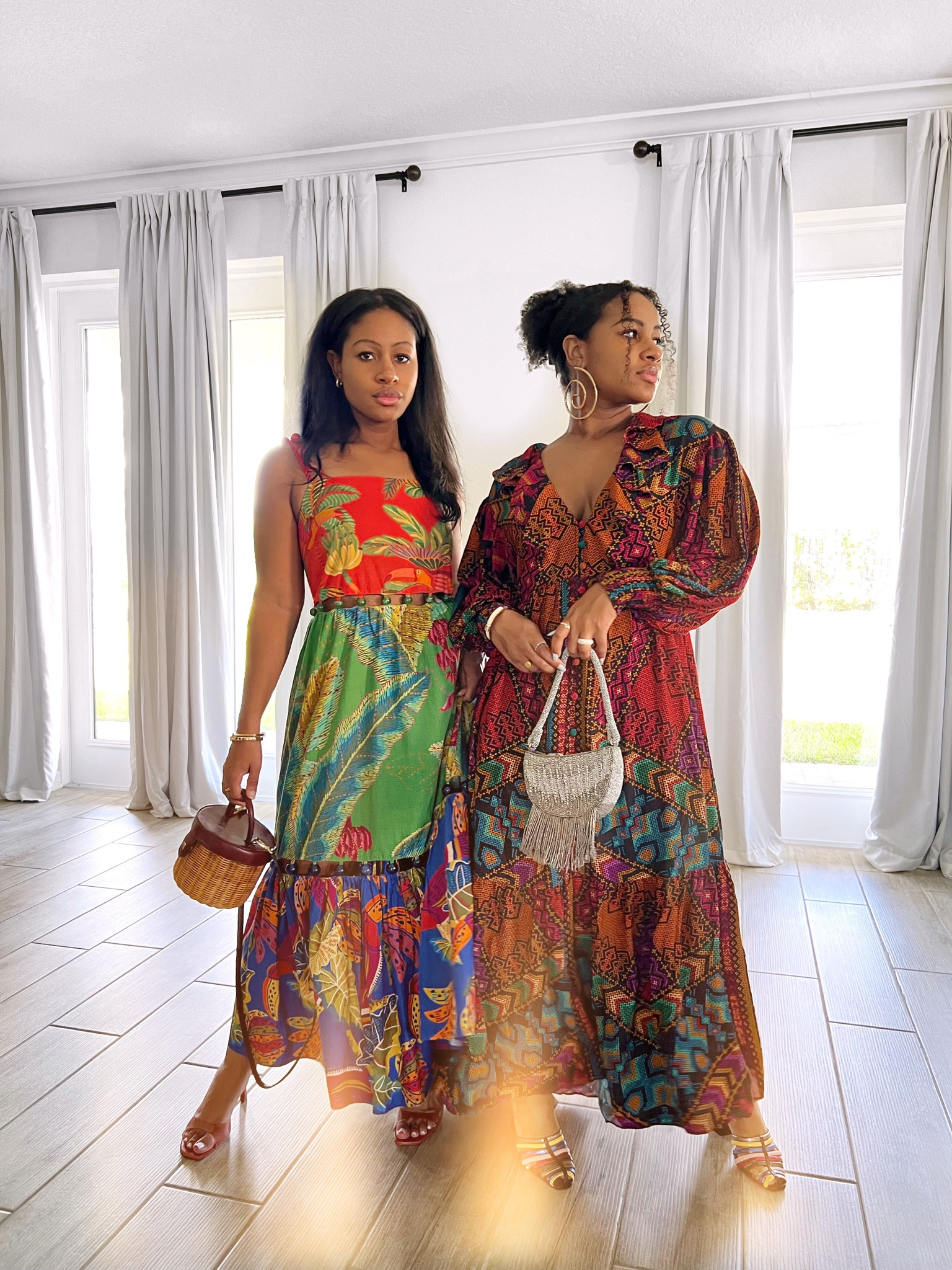 Vacation looks! 
These two dresses are sold out online, but here are some similar Farm Rio dress prints and silhouettes. Our dresses are currently available (brand new with tags) on Poshmark at @shopashang 

#LTKstyletip #LTKSeasonal #LTKtravel