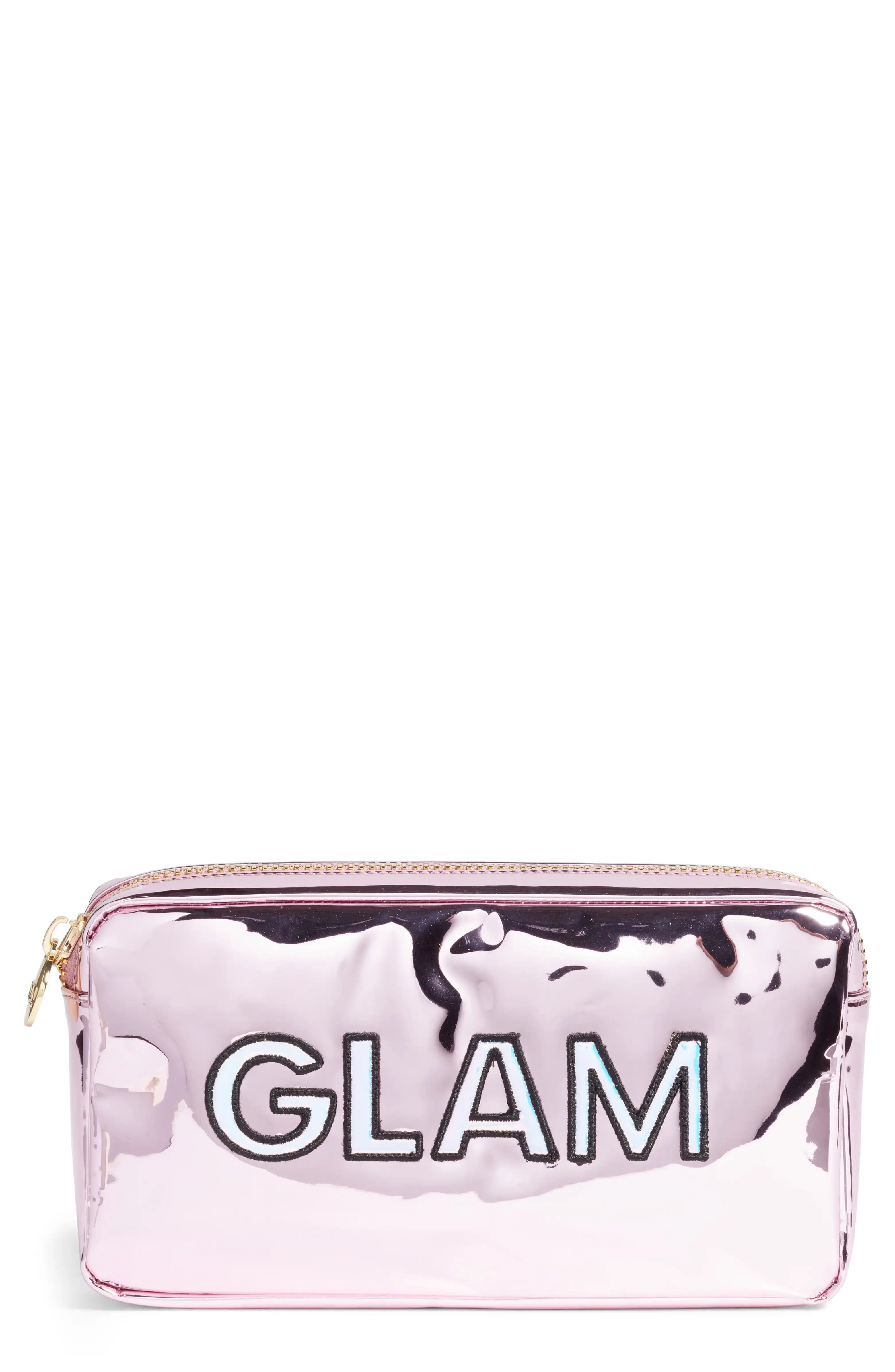 Glam Small Patent Makeup Bag | Nordstrom