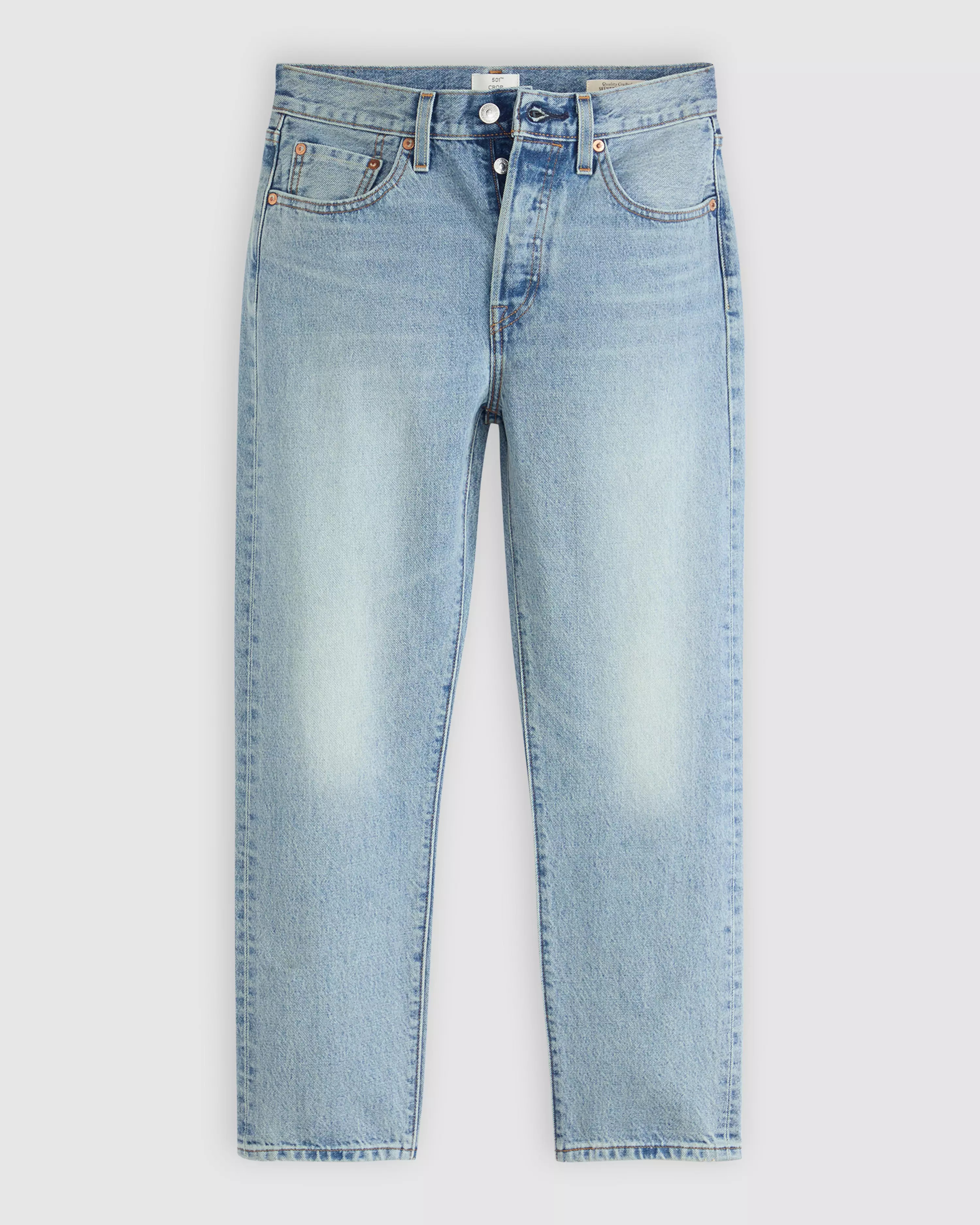 501® Original Cropped Selvedge Women's Jeans - Light Wash | Levi's® US | Levi's US