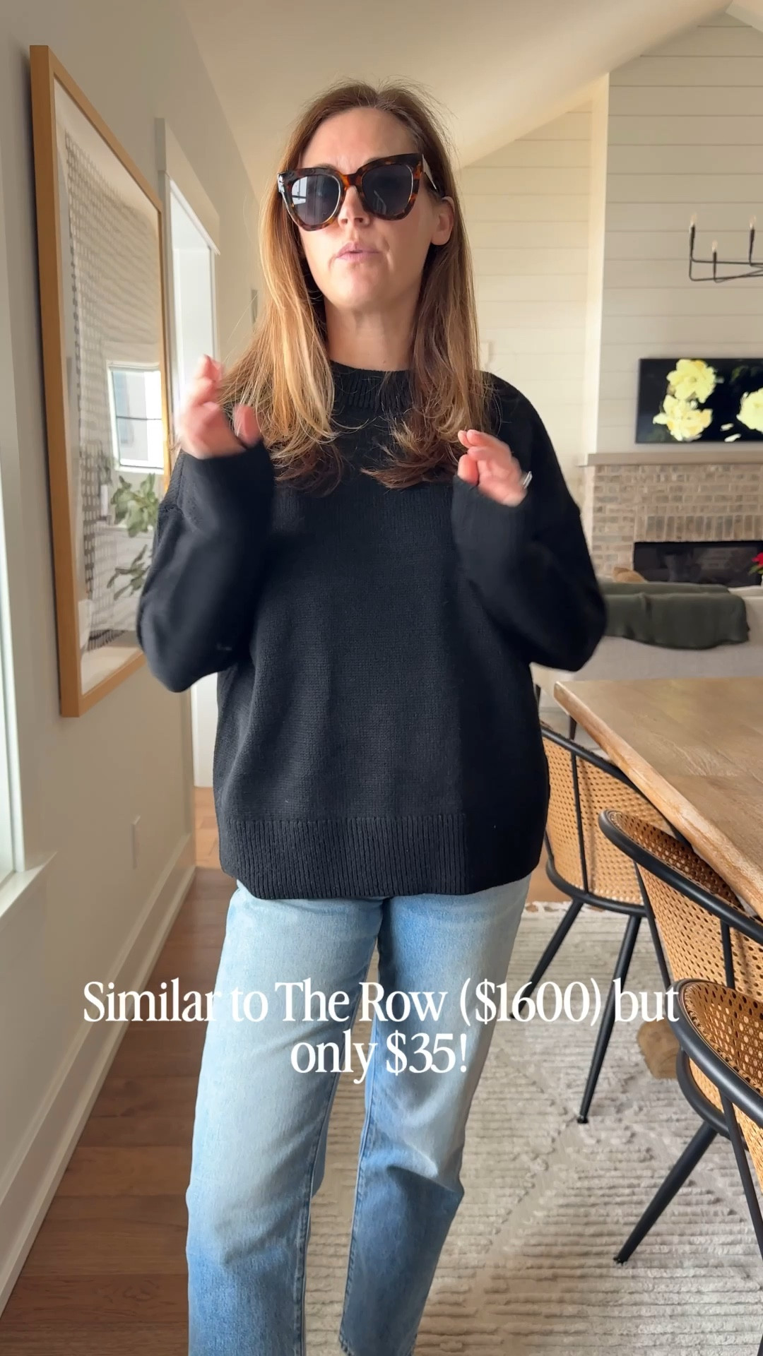 Sweater size small
Jeans size 25, petite for lengthh

#LTKgrwm #LTKootd #LTKdayinmylife