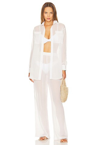 Mika Top in White | Revolve Clothing (Global)