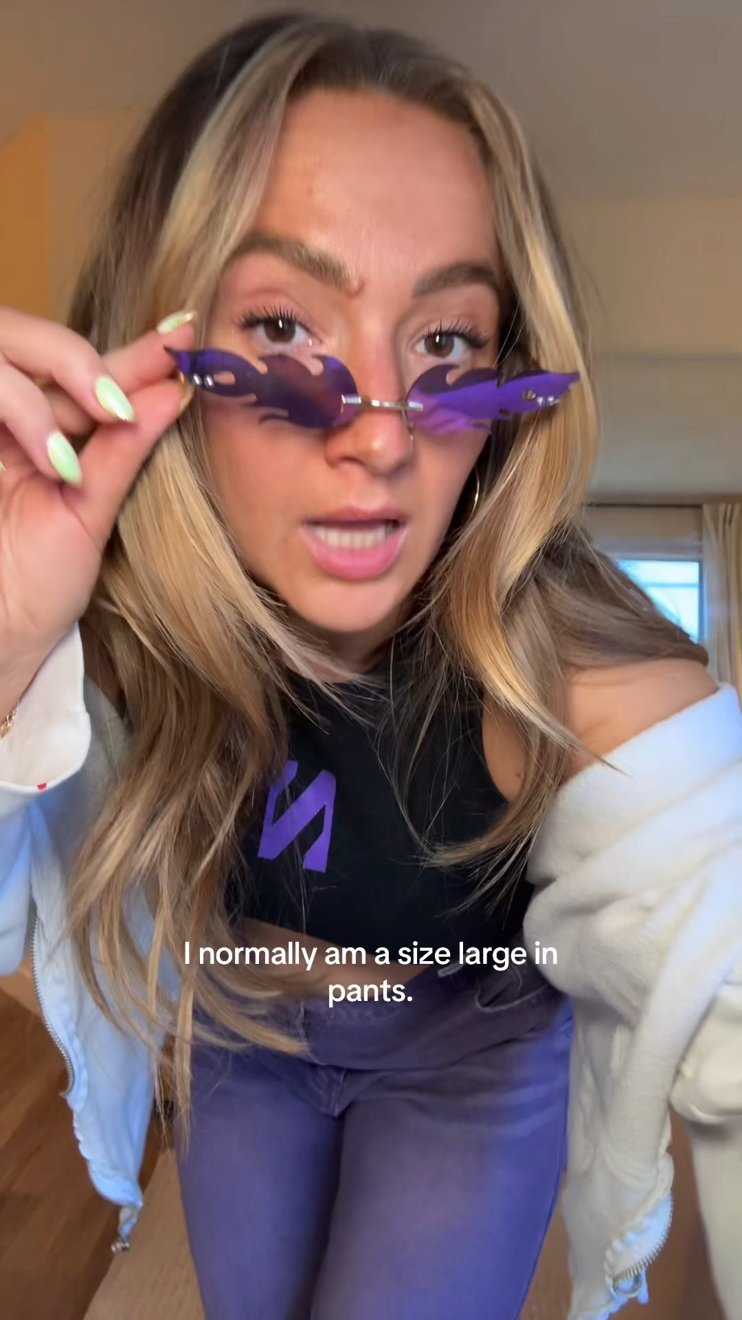 cute gameday fit and some XL jeansss (: