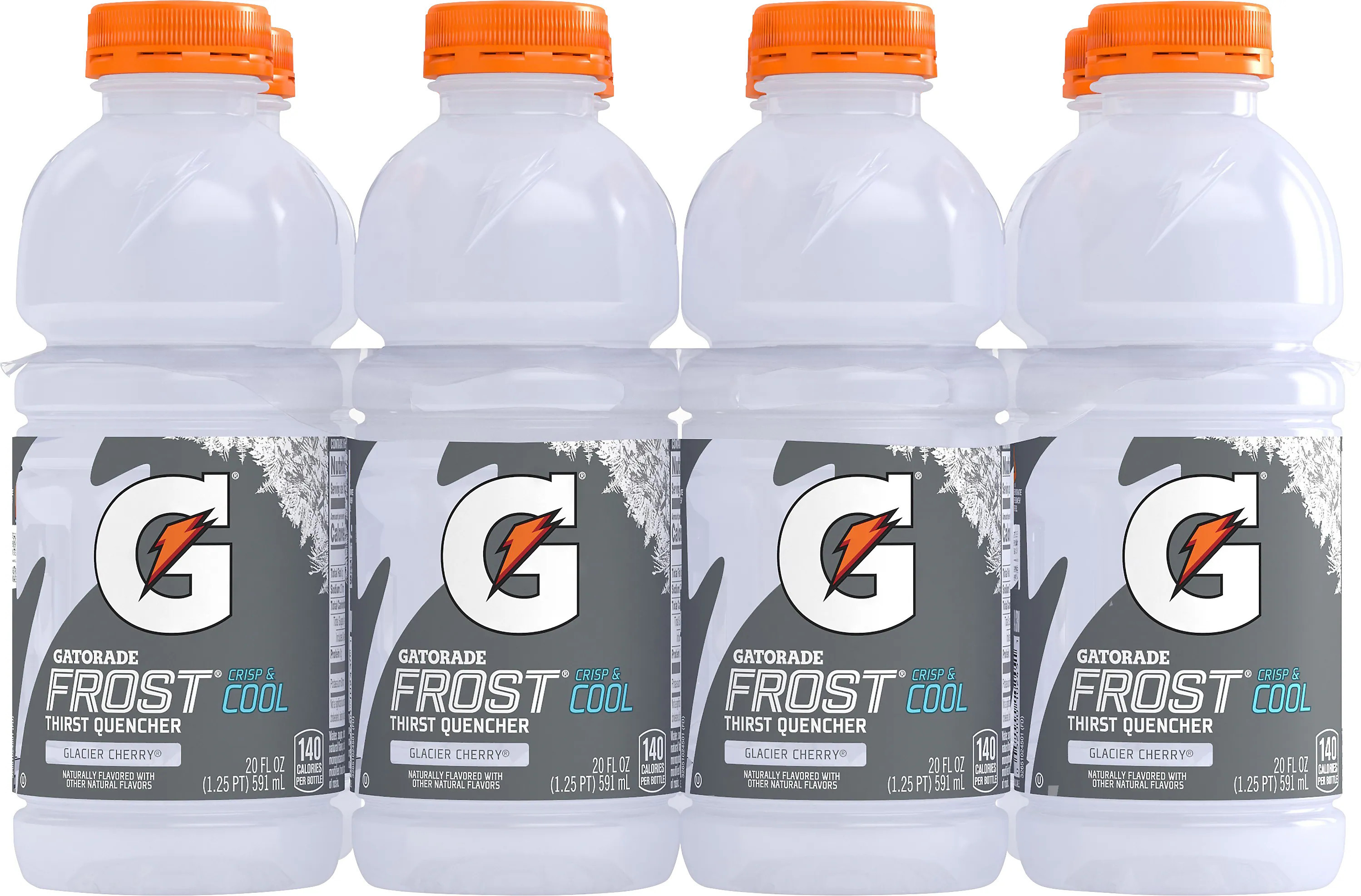 Gatorade 8 -Pack 20-fl oz Glacier Cherry one_size | 052000102451 | Lowe's