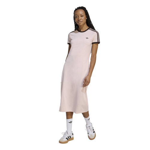 Adidas Womens adidas 3S Dress - Sandy Pink/Aurora Coffee | Foot Locker (US)