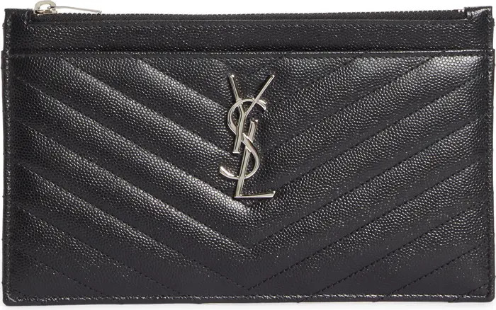 Monogram Matelassé Leather Pouch | Nordstrom