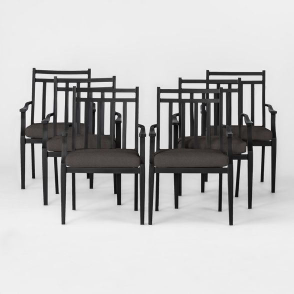 Fairmont 6pk Steel Patio Dining Chairs - Threshold&#153; | Target