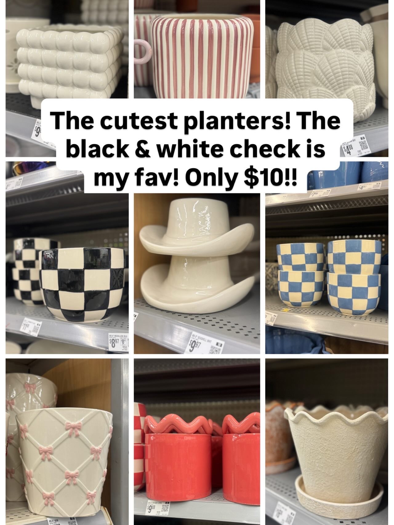 The cutest planters from Walmart!

#LTKHome