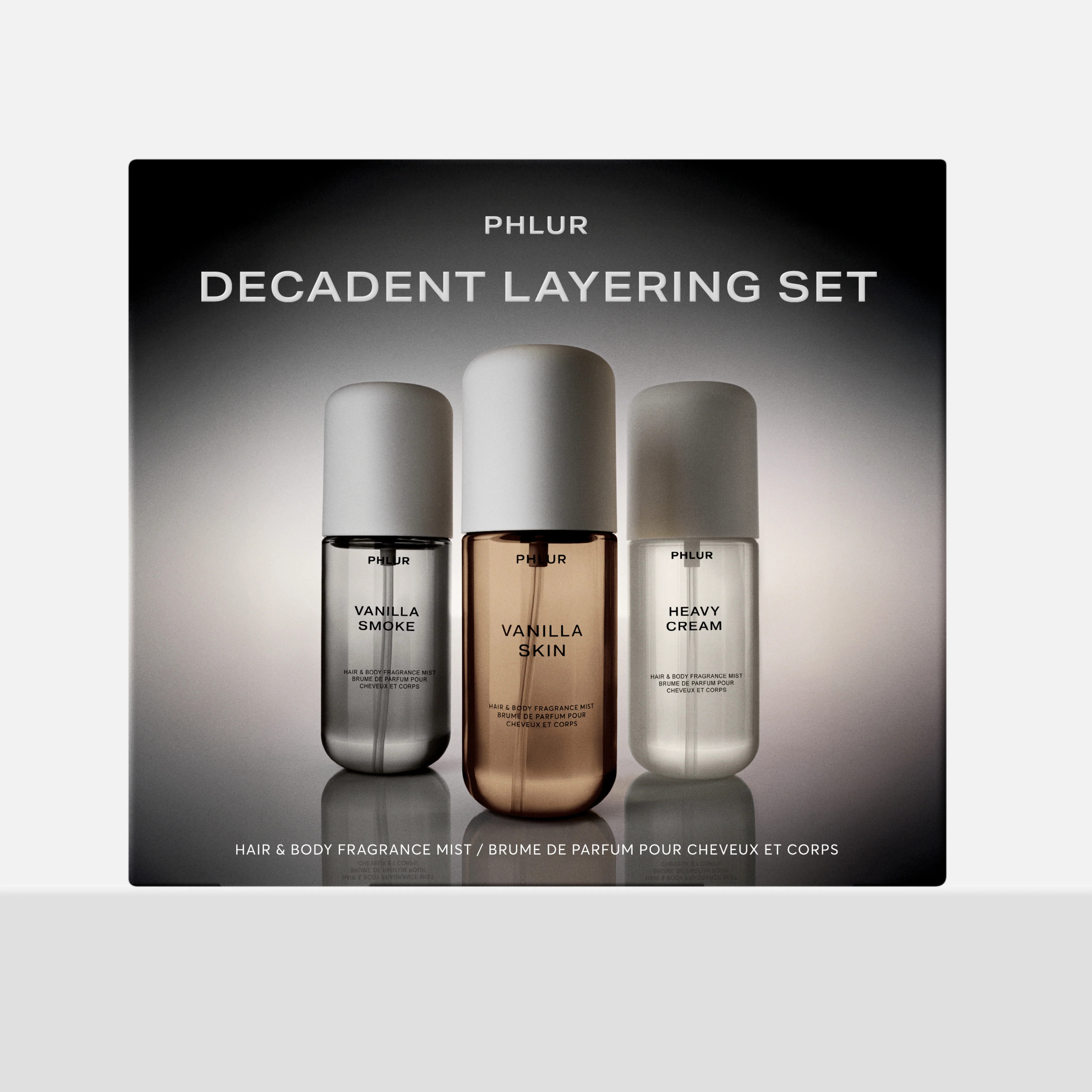 Decadent Layering Set - Travel Size Body Mists | PHLUR