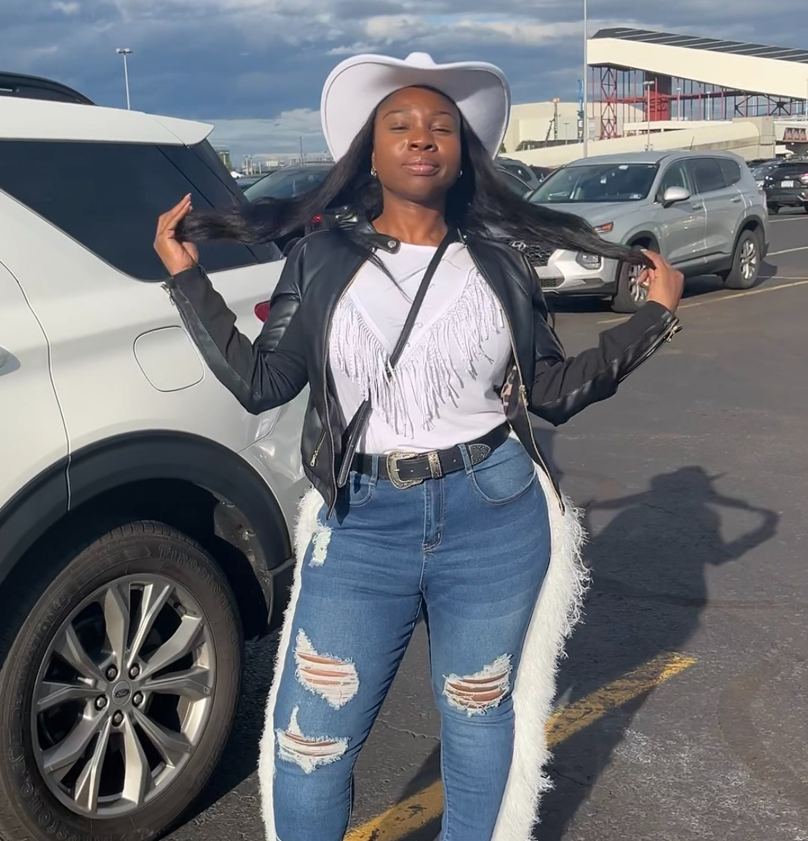 Affordable option for cowboy carter concert. Plus size friendly  

 #LTKMidsize #LTKPlusSize