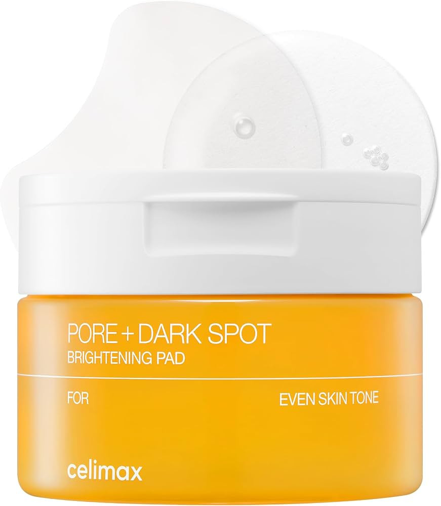 celimax Ji.Woo.Gae Pore+Dark Spot Brightening Pad | Exfoliating Peeling Pads for Sensitive Skin, ... | Amazon (US)