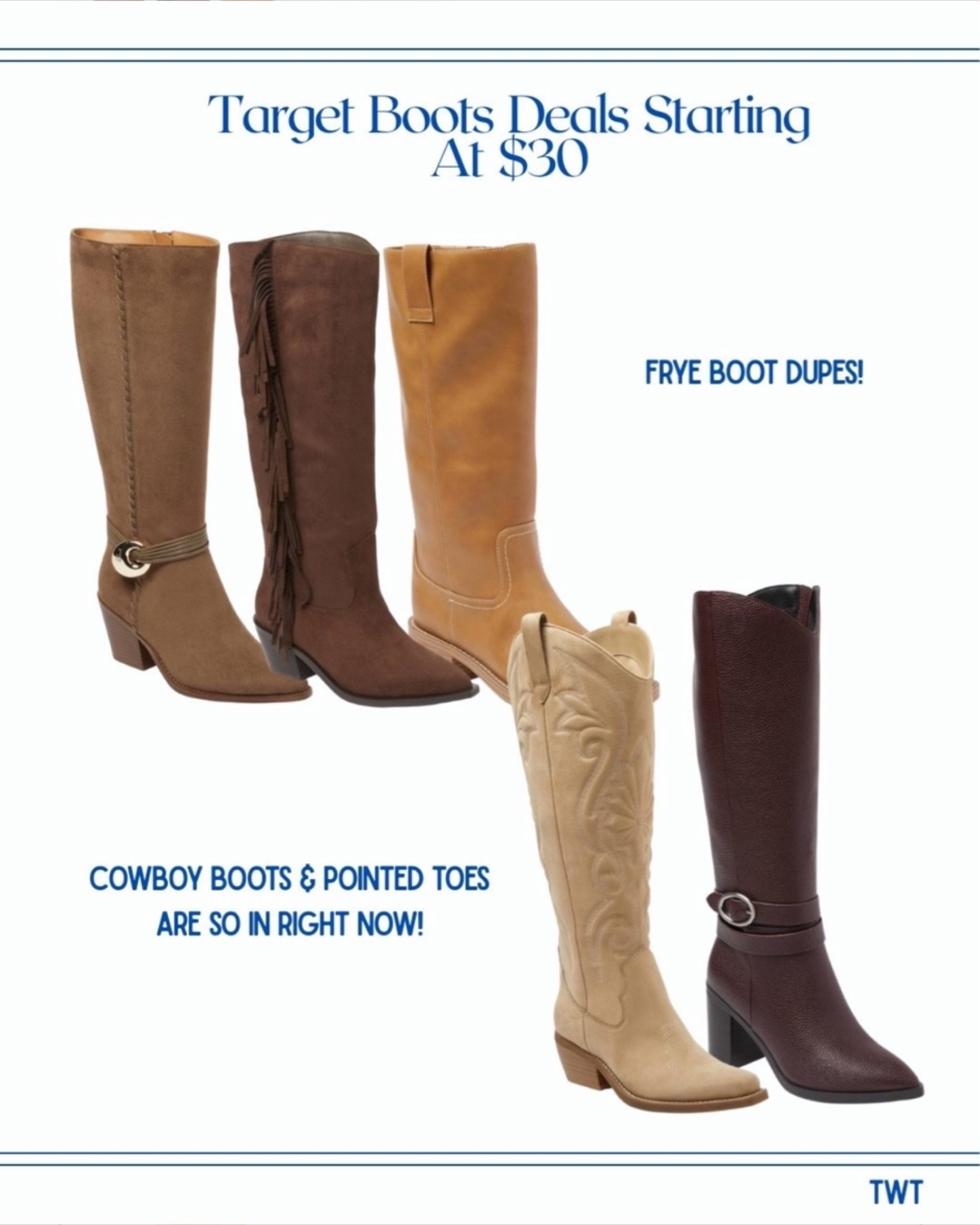 Boots on sale at Target!

#LTKootd #LTKgrwm #LTKMothersDay