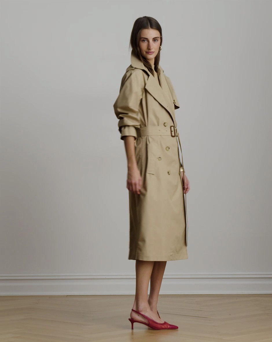 Paper Weight Cotton Trench Coat | Nordstrom