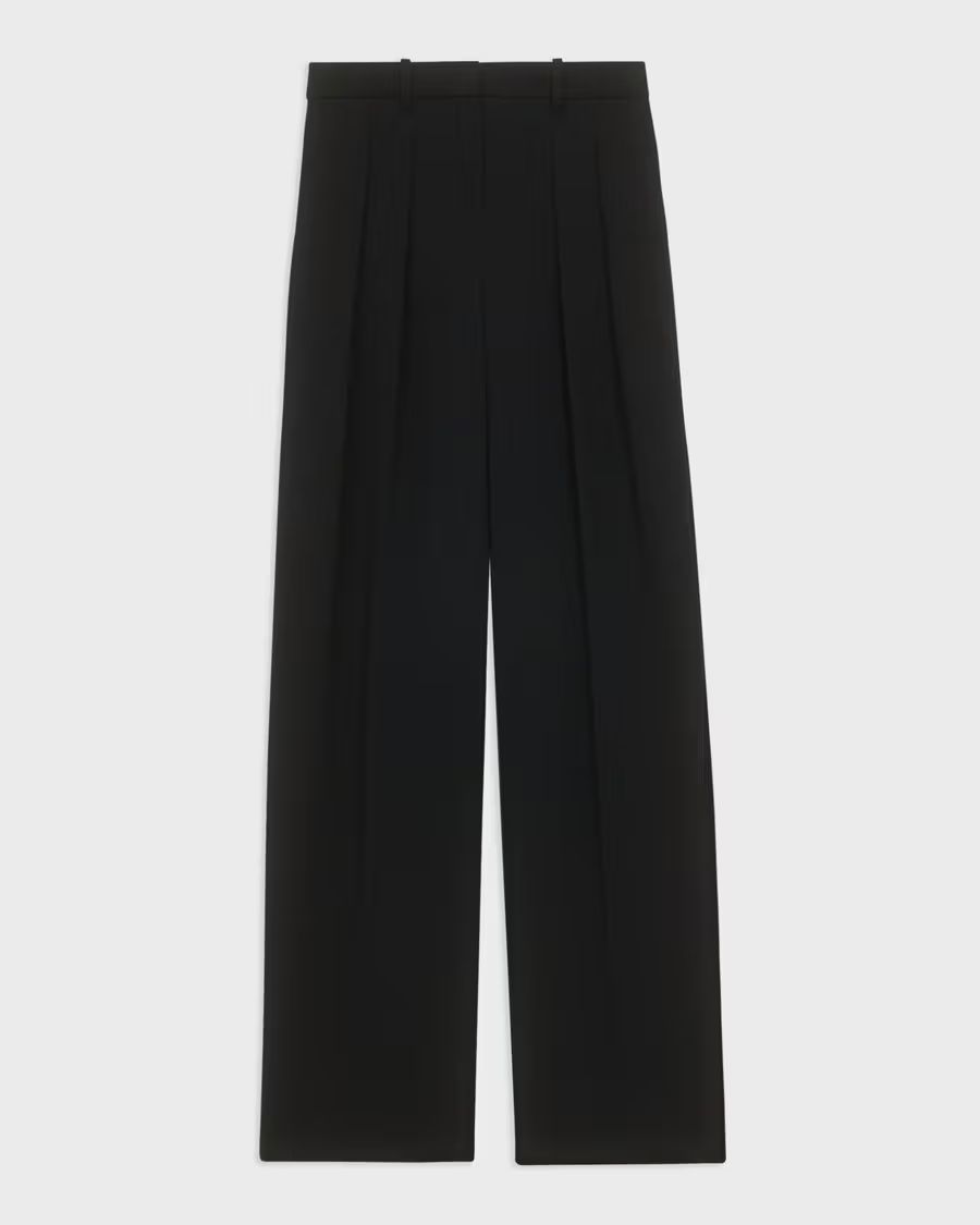 Double Pleat Pant in Admiral Crepe | Theory