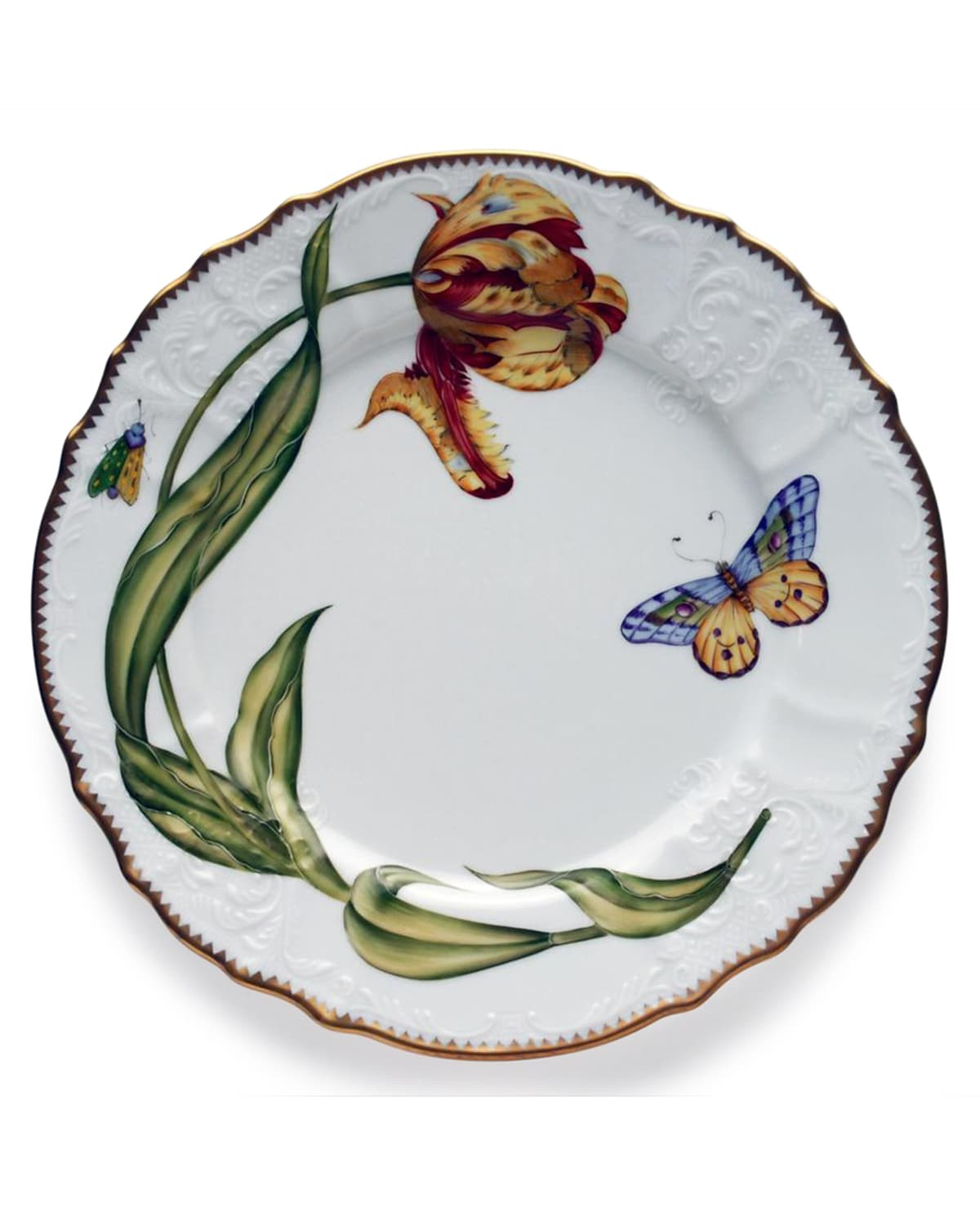 Old Master Tulips Dinner Plate | Neiman Marcus