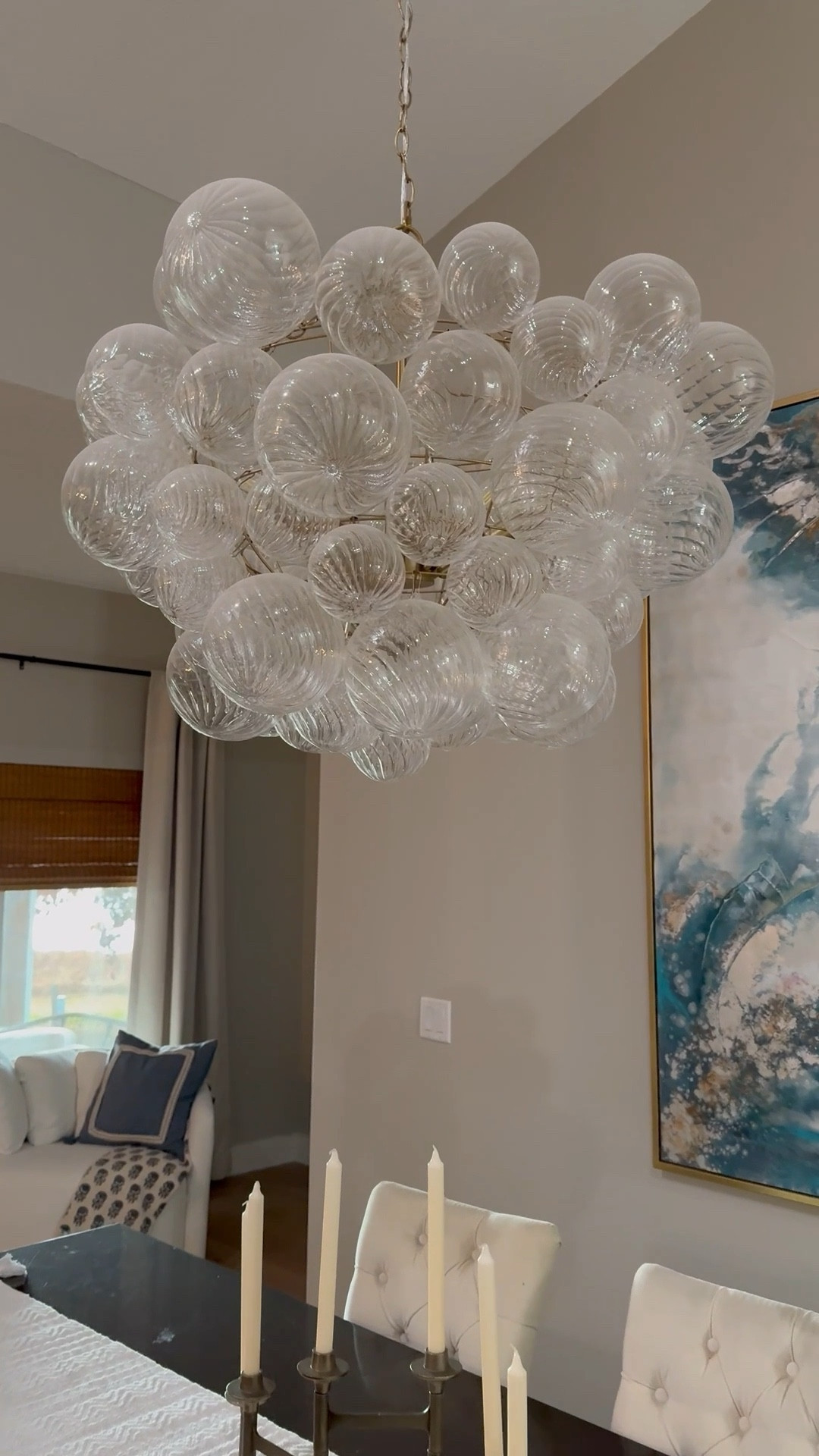 I’m obsessed with my globe chandelier! This is a great visual comfort dupe, bubble chandelier, home decor @Wayfair 

#LTKstorytime #LTKdayinmylife #LTKHome