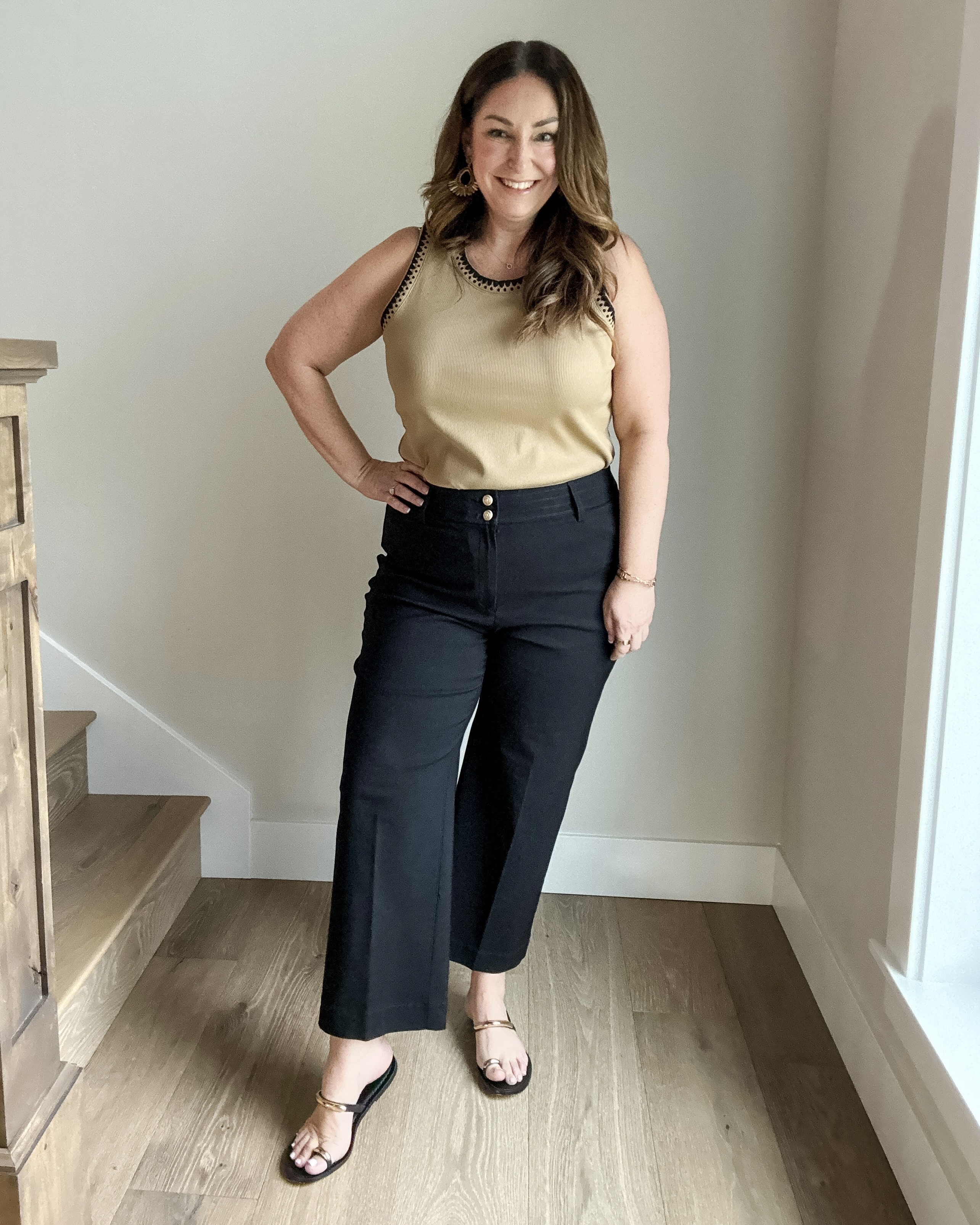 40% off Summer tanks and tees that are elevated for a summer outfit wearing large/ 2 in tops | 2.5 / 14 in bottoms 

#LTKMidsize #LTKOver40 #LTKSaleAlert