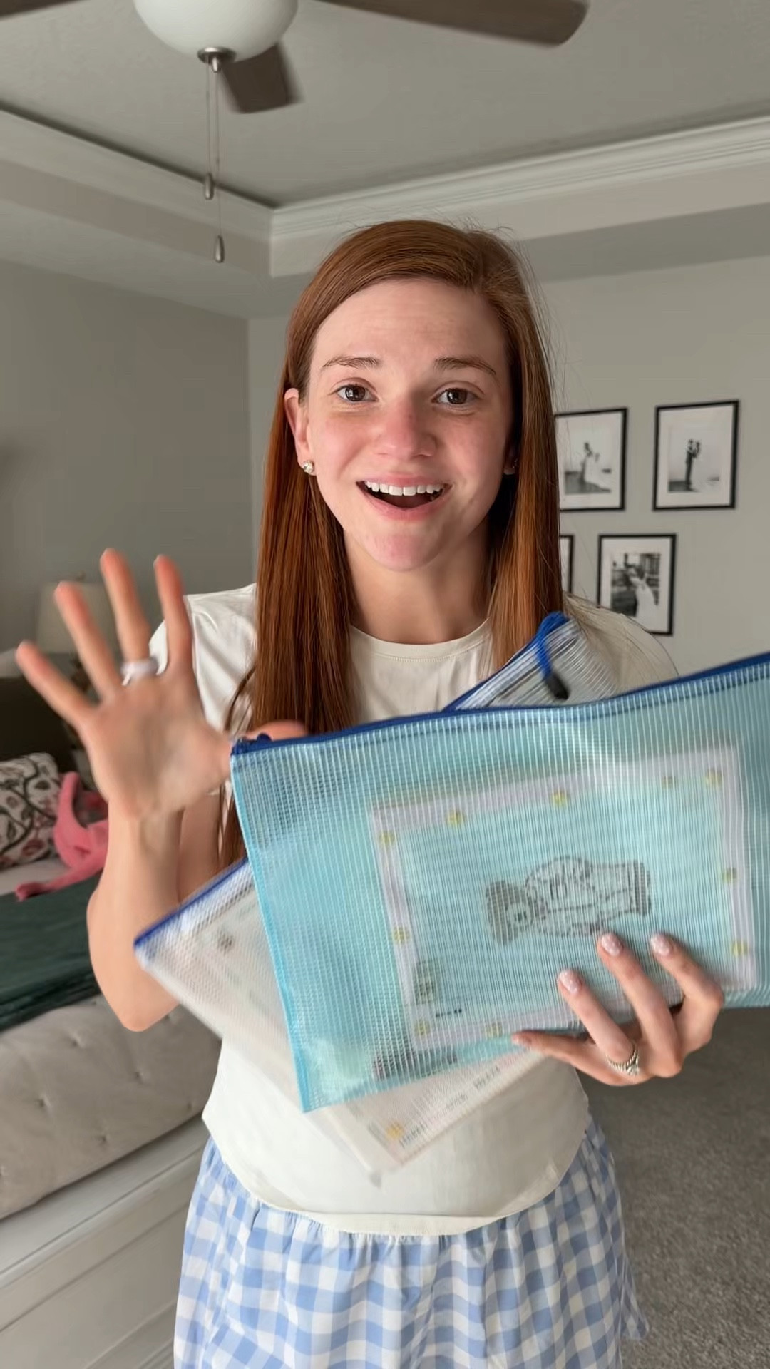 Wednesday outfit of the day from Old Navy. And needlepoint projects.