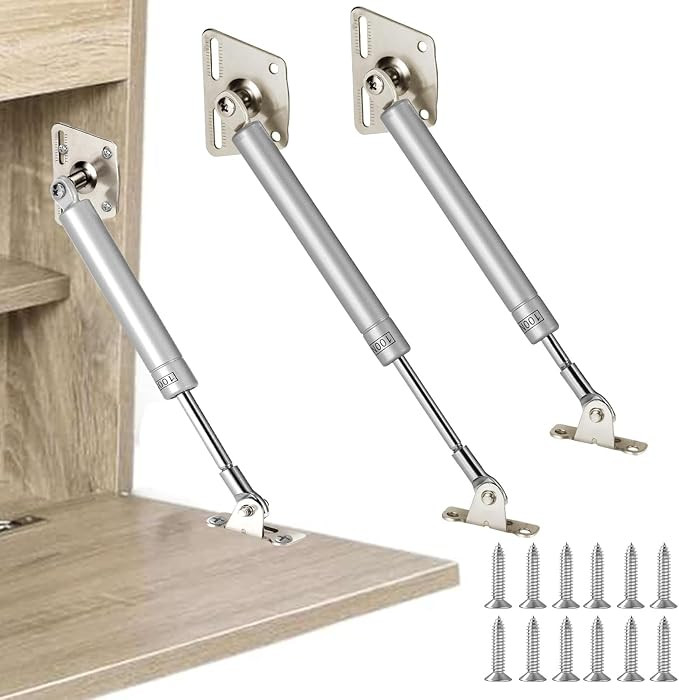 HBL' 2 Pack 150N/33LBS Drop Down Gas Struts for Downward Flap Lid Slowly Down, Such as Drop-Front... | Amazon (US)