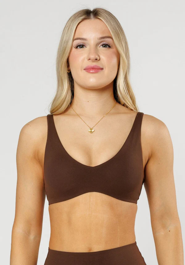 FormLux™ Curve LiteSculpt™ Bra Walnut | Paragon Fitwear