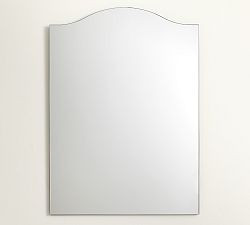 Rienne Frameless Rectangular Wall Mirror | Pottery Barn (US)