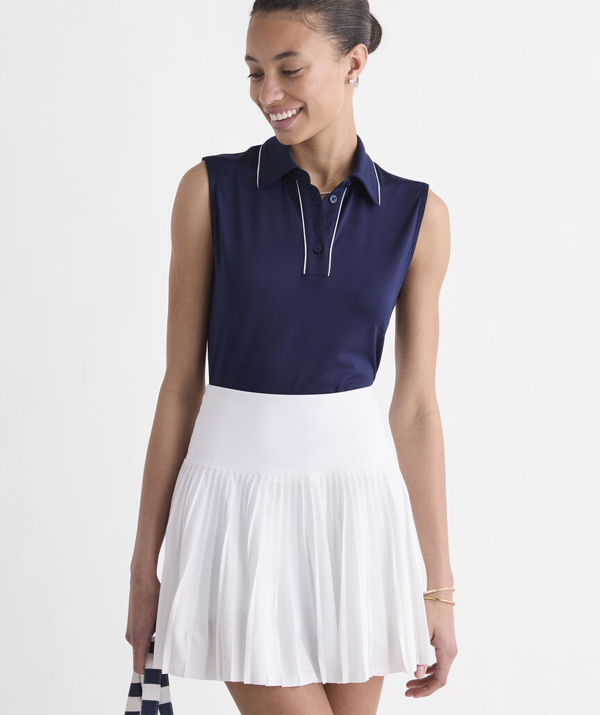 Performance Sankaty Sleeveless Polo | vineyard vines