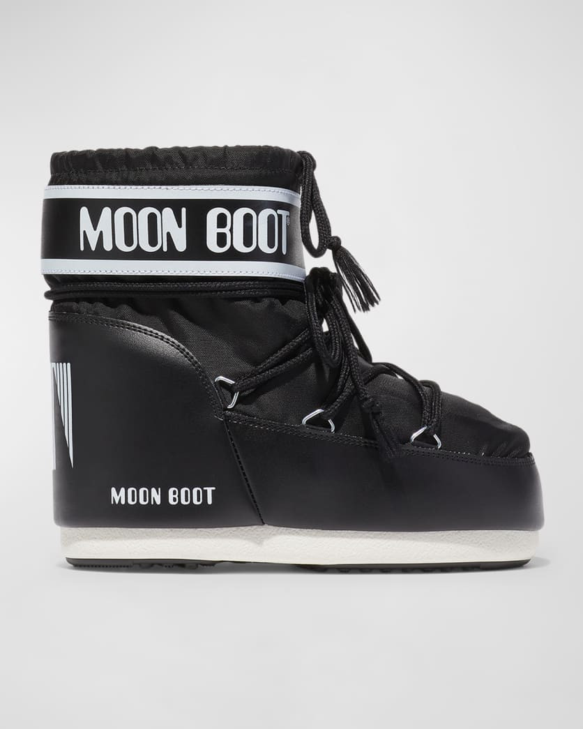 Moon Boot Icon Nylon Ankle Snow Boots | Neiman Marcus