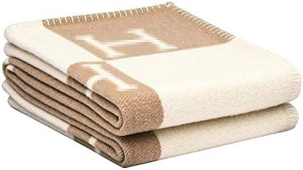 Soft Cashmere Throw Blanket H Plaid for Living Room Bedroom, Wearable Warm Throw Size Blanket for... | Amazon (US)