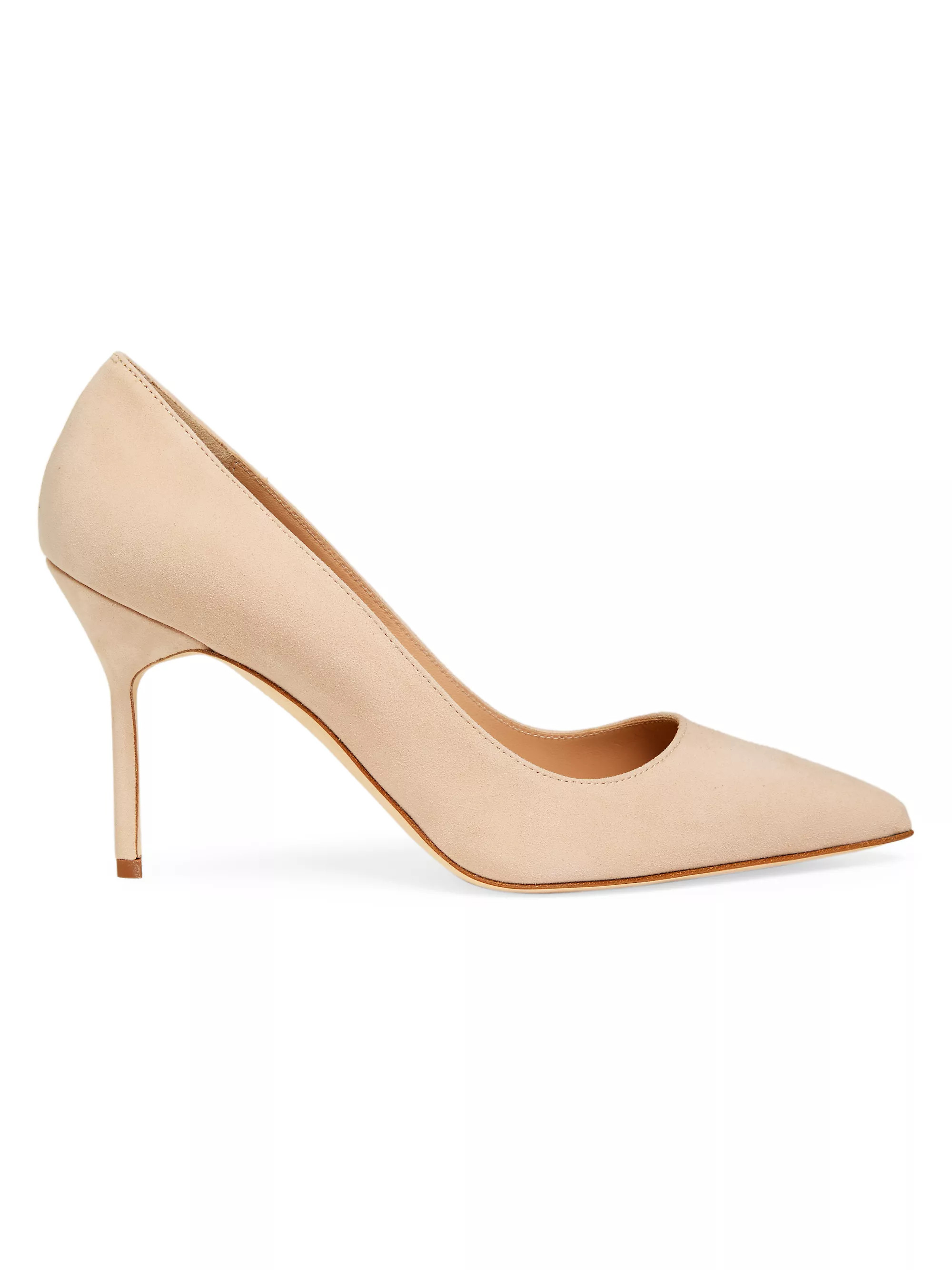 BB 90MM Suede Pumps | Saks Fifth Avenue