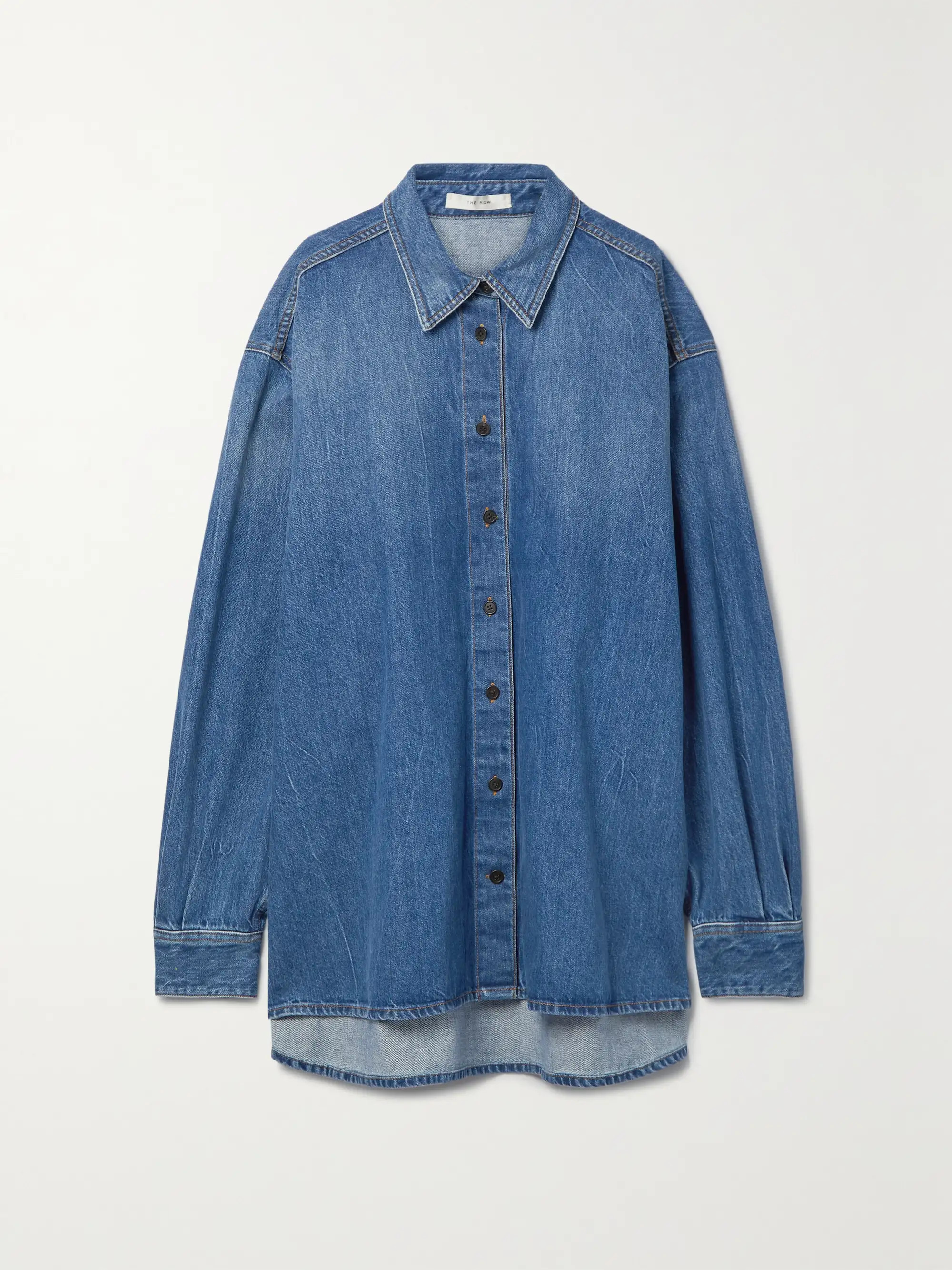 Frannie oversized denim shirt | NET-A-PORTER (UK & EU)