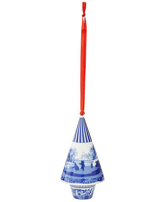 Blue Italian Christmas Tree Ornament | Macy's