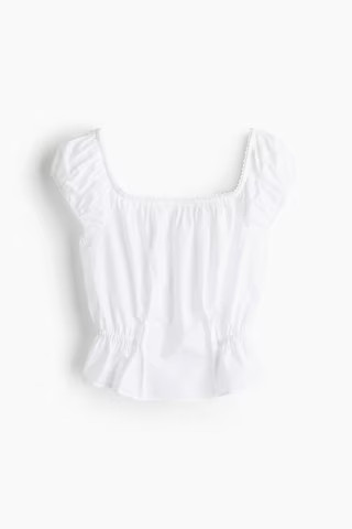 Kurze Bluse | H&M (DE, AT, CH, NL, FI)