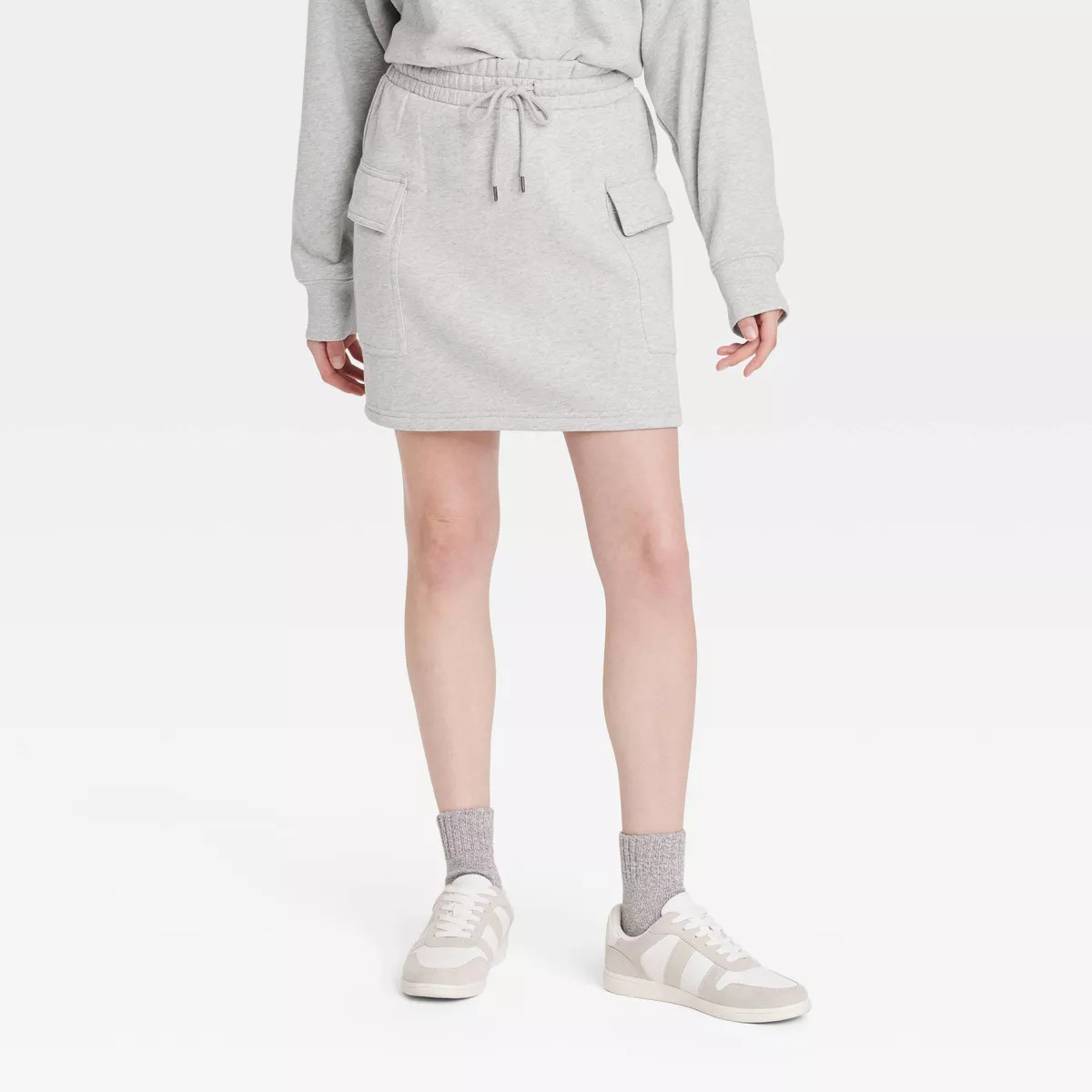 Women's Fleece Cargo Mini Skirt - Universal Thread™ | Target