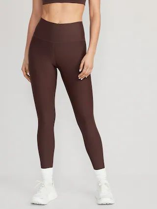 High-Waisted PowerSoft 7/8 Leggings for Women | Old Navy (CA)