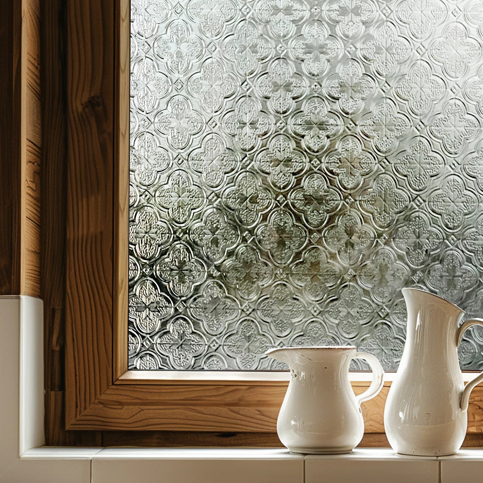 Glassy Petals Design Glass Accent Window Film | Wayfair North America